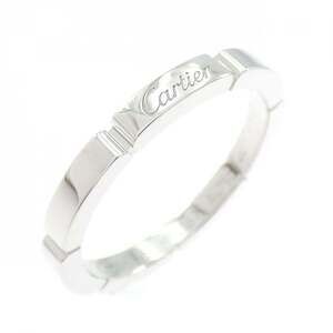 CARTIER Silver Maillon Panthere Ring